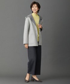 リバーシブル】ウールナイロン リバー フーデッドコート / J.PRESS LADIES | ファッション通販 【公式通販】オンワード・クローゼット