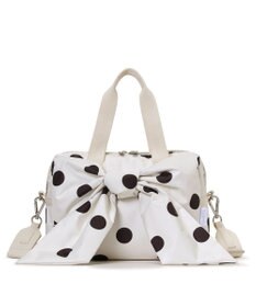 LeSportsac LG BOW SM SATCHEL/ノワールポルカドットスナイデル