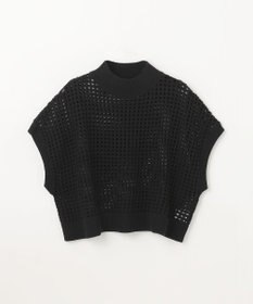 GRACE CONTINENTAL メッシュルーズニットトップ