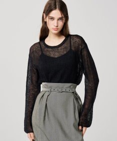 uncrave モヘアニット トップス（uncrave WHITE）