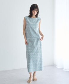 YECCA VECCA フラワーレースブラウス