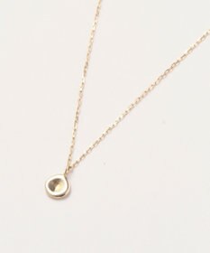 Phoebe 【K10】プランプコインペンダントネックレス/全長:40cm