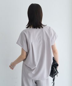 YECCA VECCA 【マシンウォッシャブル】サラサラスキッパーブラウス