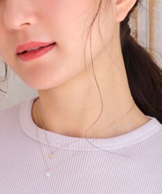 Phoebe 【K10】プランプコインペンダントネックレス/全長:40cm