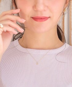 Phoebe 【K10】プランプコインペンダントネックレス/全長:40cm