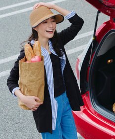 Tiaclasse 【選べる2TYPEデザイン】ストローサンバイザー & ストローキャップ