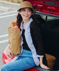 Tiaclasse 【選べる2TYPEデザイン】ストローサンバイザー & ストローキャップ