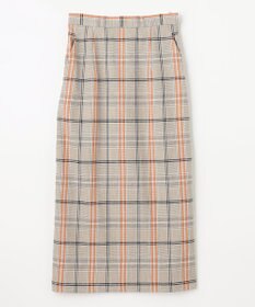 ANY 【ウエストゴム/ストレッチ】チェックタイトスカート