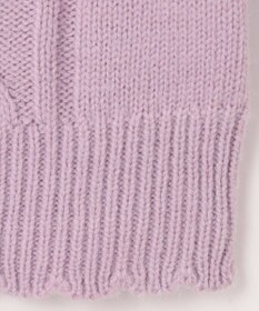 ANY KIDS リボン ケーブル ニット