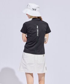 PW CIRCULUS 【WOMEN】メッシュコンビ モックネック  ゴルフウェア レディース