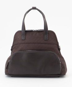 Y'SACCS モノグラムジャカード　ハーフムーン2WAYトート