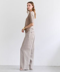 BEIGE， JULIE / コットンシルク 2WAY半袖ニット