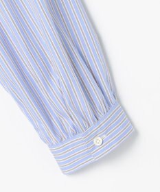 J.PRESS LADIES 【WEB限定】ストライプ シャーリング ブラウス