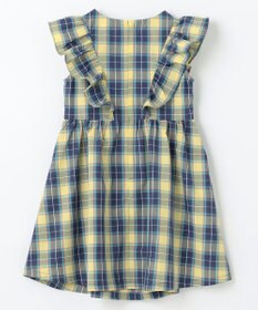 組曲 KIDS 【110-140㎝】チェックフリル ワンピース