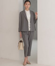 組曲 【WEB限定】ジョーゼットジャージー ジャケット