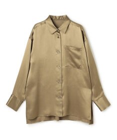 uncrave アセテートヴィンテージサテン ミドルシャツ