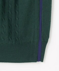 23区GOLF 【MEN】ウールブレンド カラーニット ラウンドから普段のお出かけや、お散歩まで◎