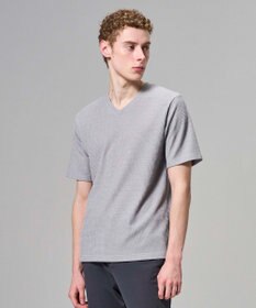 JOSEPH HOMME 【新色追加】メランジクロスジャージー　Vネックカットソー