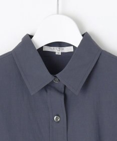 23区 【SLOW/一部店舗限定】タンブラーコットンブロード シャツワンピース