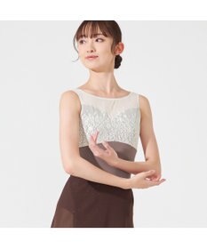 Chacott ◎【Nela ライン】ノースリーブレオタード