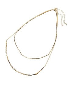 Green Parks ｅｖｅｒｙ　ｗａｌｋ．２点セットビーズＭＩＸネックレス