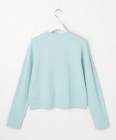 ANY SIS L 【好印象ブライトニット】ラメライン カーディガン