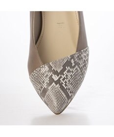 MODE ET JACOMO <MODE ET JACOMO>ポインテッドウェッジソールパンプス