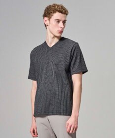 JOSEPH HOMME 【新色追加】メランジクロスジャージー　Vネックカットソー