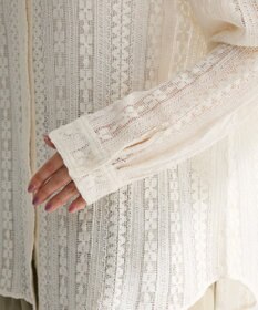 Green Parks 長袖レースシャツ