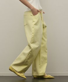 GRACE CONTINENTAL コンビドロストデニムパンツ