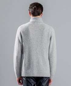 JOSEPH HOMME エクストラファインブークレ　タートルネックニット