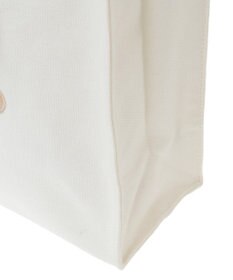 Maison de FLEUR ベア刺繍スクエアトートバッグ