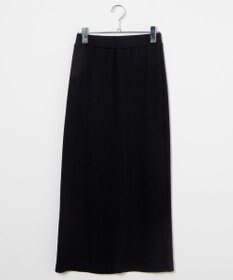 WEGO カラーリブイージーロングスカート