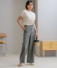 23区 S 【新色追加/VERY5月号掲載】レーヨンポリエステルストレッチ プルオーバー ニット