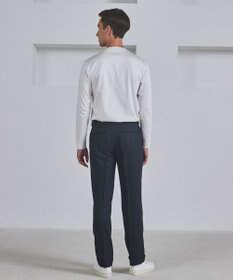 GOTAIRIKU 【保温性/ストレッチ/シワになりにくい】サキソニーストレッチパンツ_ノータック(25年モデル）