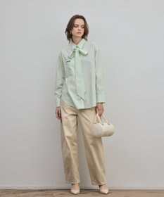 GRACE CONTINENTAL サイド切替バレルパンツ