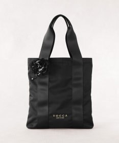 TOCCA 【アップサイクルコサージュ付き・美香＆Lovécoコラボ・数量限定・A4サイズ対応】FLOWER IN HEART BAG バッグ
