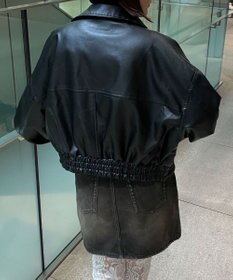 WEGO PUショートブルゾン