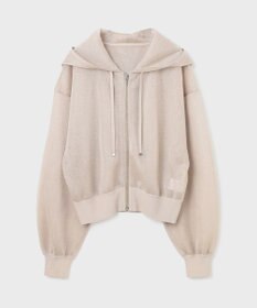 GRACE CONTINENTAL シアーニットパーカー