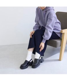 MODE ET JACOMO <noyau>センターライン厚底サボサンダル