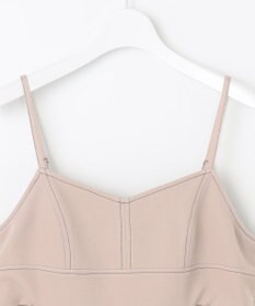 Feroux 【新色追加・洗える】バックリボン キャミワンピース