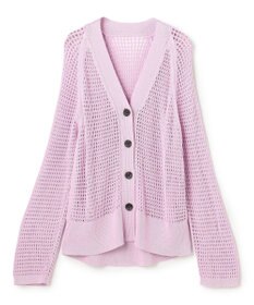 uncrave メッシュニット カーディガン