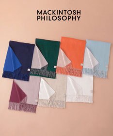 MOONBAT FURLA(フルラ）カシミヤ100％ リバーシブルマフラー