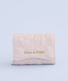 Maison de FLEUR リボンキルティングウォレット