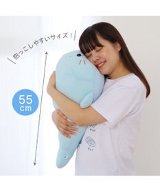 Mother garden しろたん クール 抱き枕 55cm 《アイスブルー》 単品