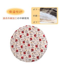 PET PARADISE スヌーピー  うたたね柄丸型マット  小型犬 径105cm