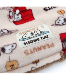 PET PARADISE スヌーピー  うたたね柄丸型マット  小型犬 径105cm