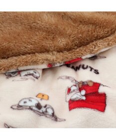 PET PARADISE スヌーピー  うたたね柄丸型マット  小型犬 径105cm