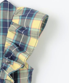 組曲 KIDS 【110-140㎝】チェックフリル ワンピース