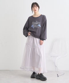 earth music&ecology ローズ×ロゴグラフィックスウェット